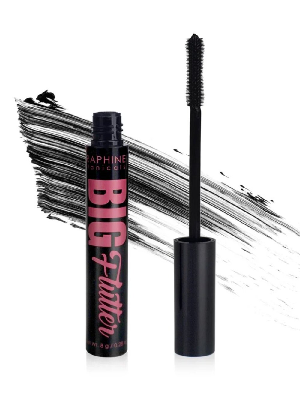 Graphine Botanicals Big Flutter Mascara — Black
